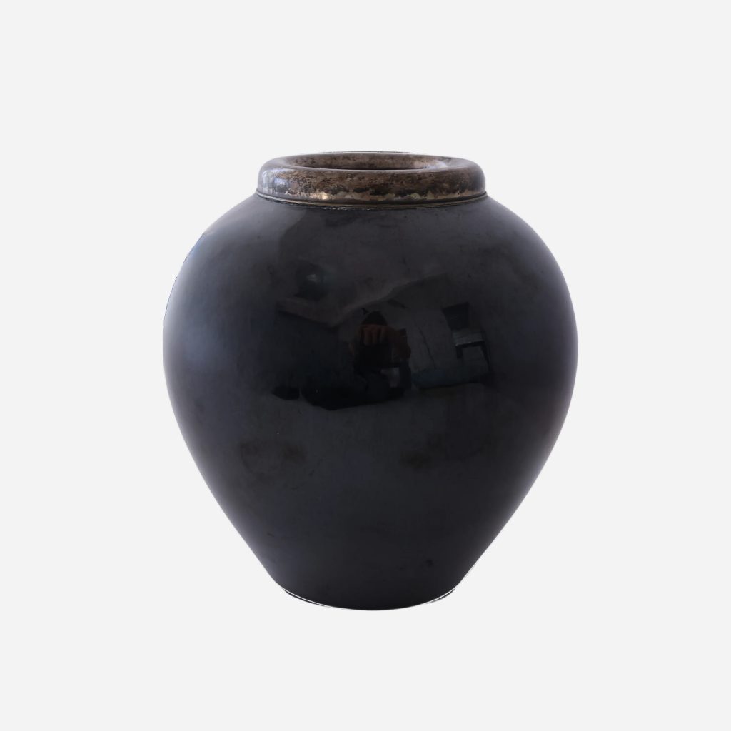 Black Vintage Vase