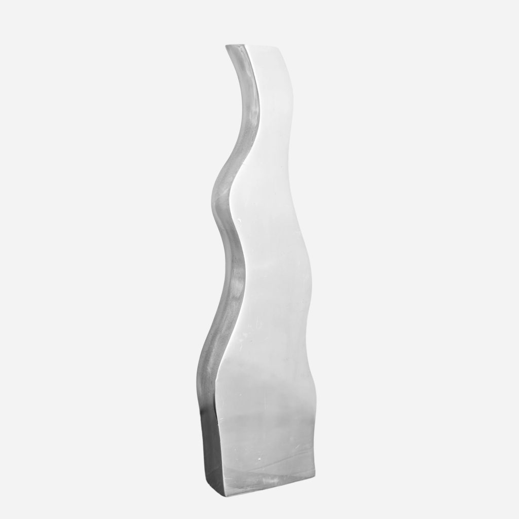 Abstract Metal Vase