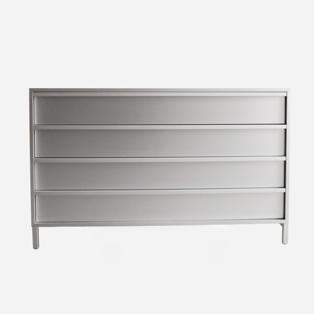 4-Drawer Wide Cabinet, MDF ITALIA