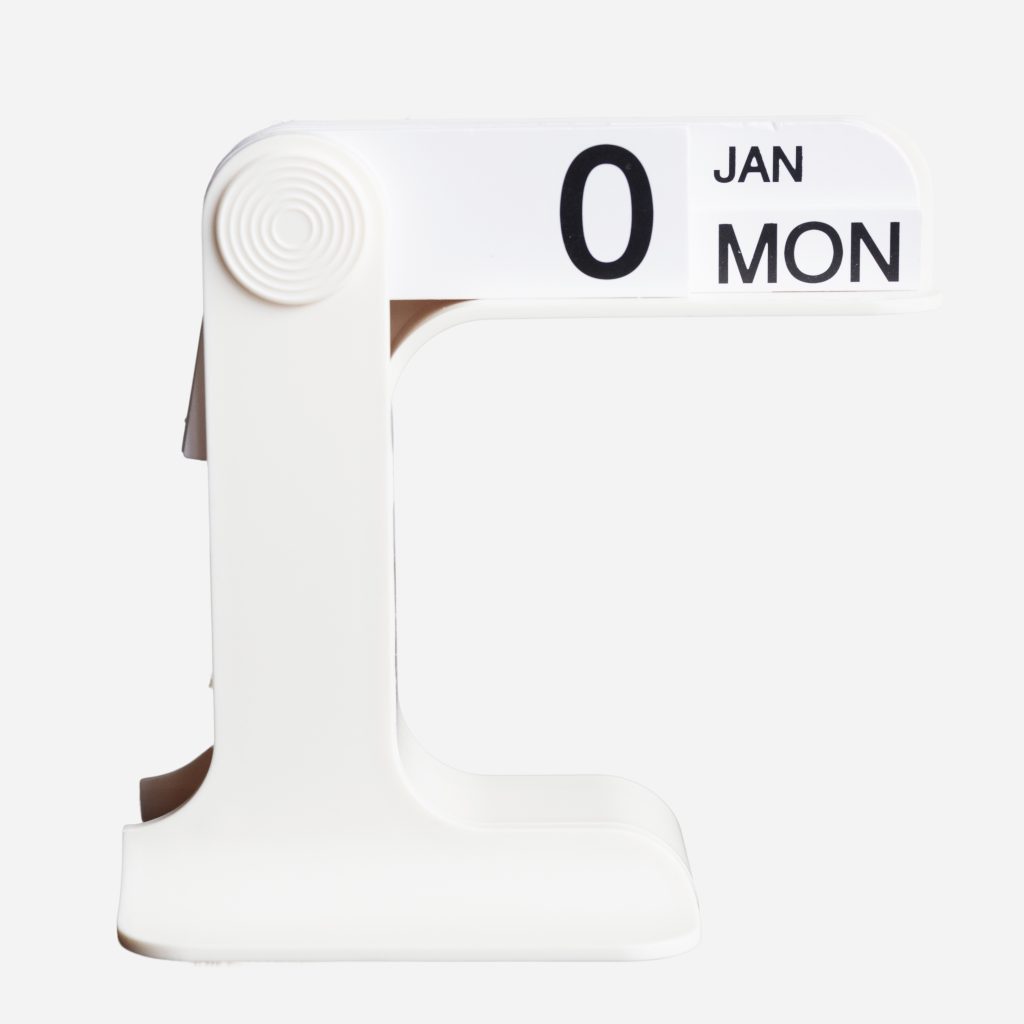 Desk Calendar, White