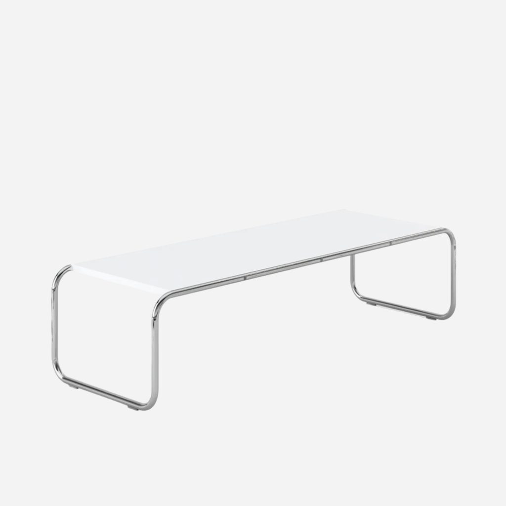 KNOLL Laccio Coffee Table, White