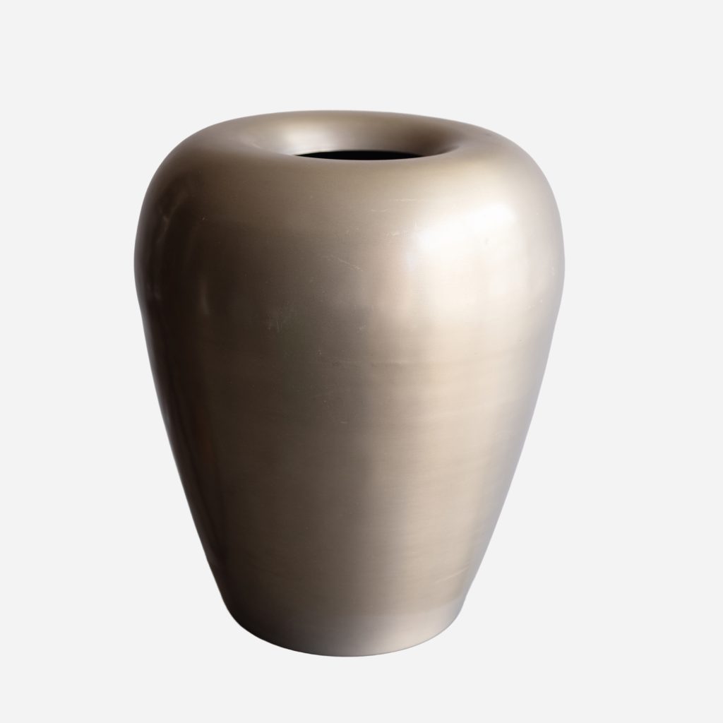 Large Metal Vase