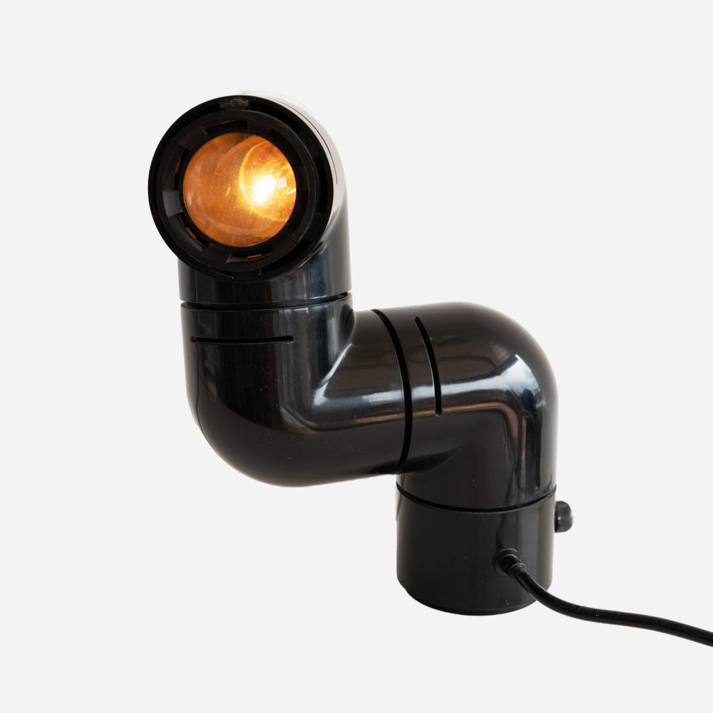 Tatu André Ricard 1972 Table Lamp, Black
