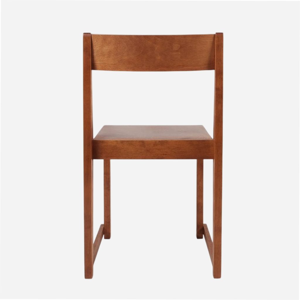 Frama 01 Dining Chair, Warm Brown