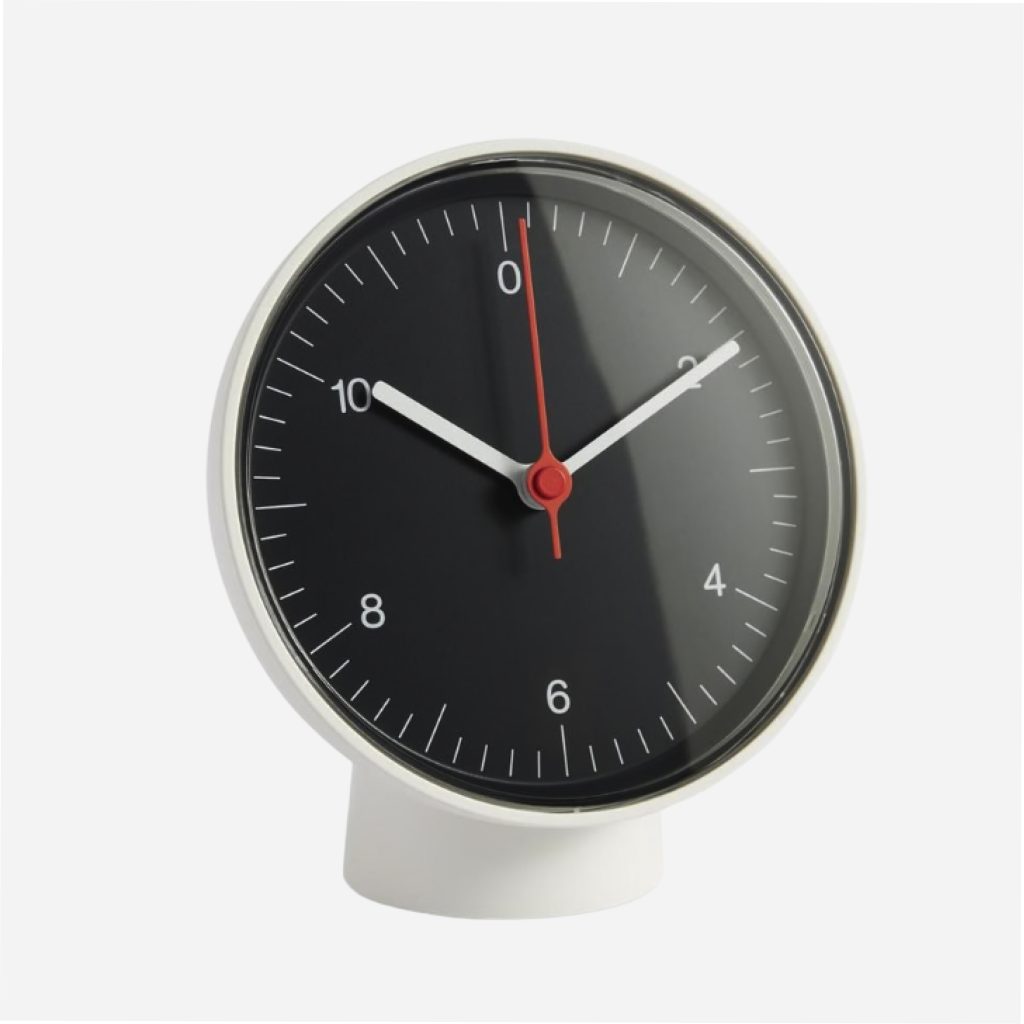 HAY Table Clock, Black