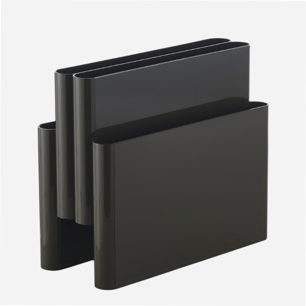 Kartell Magazine Rack, Black
